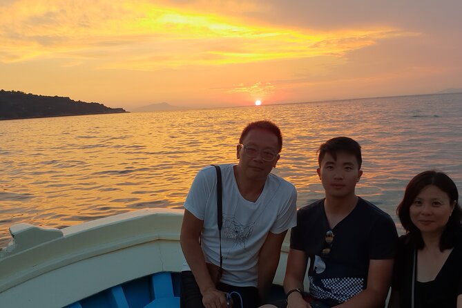 2-Hour Sorrento Coast Sunset Cruise with Dinner Experience - Cascatella di Punta Lagno, Capo Corbo, and the Capri-Forward View