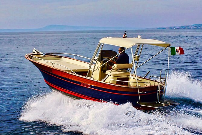 7 hours Private Boat Tour Sorrento Capri or Positano - Your skipper and onboard comfort, drinks on ice included