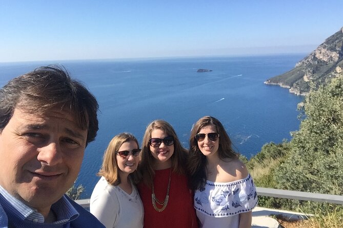 Amalfi Coast Day Tour: Positano, Amalfi & Ravello from Sorrento - Morning Pickup From Central Sorrento to the Bay of Naples