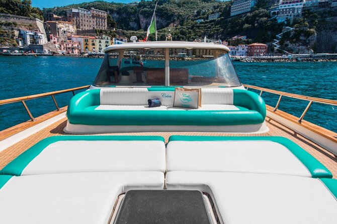 Amalfi Coast Private Boat Tour from Sorrento, Positano or Naples - Sorrento coast to Baia di Ieranto: ruins, marine reserve, and dramatic cliffs