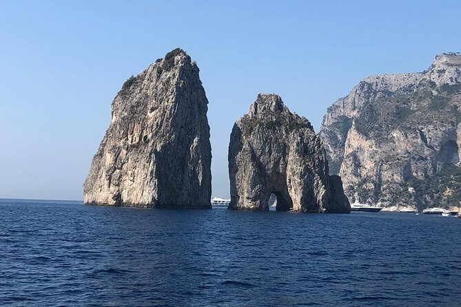 Amalfi Coast Sharing boat tour from Sorrento - Li Galli swim break and snorkel gear: the water portion you will remember