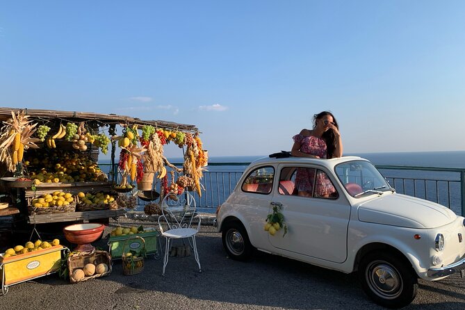 Amalfi Coast Vintage Tour. The Dolce Vita in an Original Fiat 500 - A vintage Fiat 500 day from Sorrento: the value is in how it moves