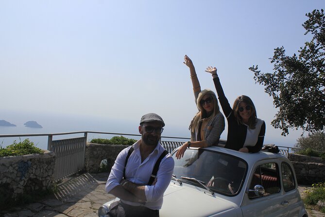 Amalfi Coast Vintage Tour. The Dolce Vita in an Original Fiat 500 - Why the private “scenic road” format feels better than ferry hopping
