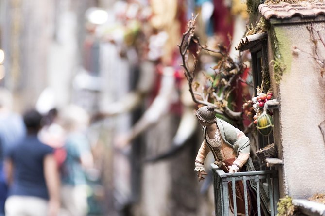 Best of Naples: Private Tour from Sorrento, Culture & Views - San Gregorio Armeno: the street of Neapolitan nativity craft