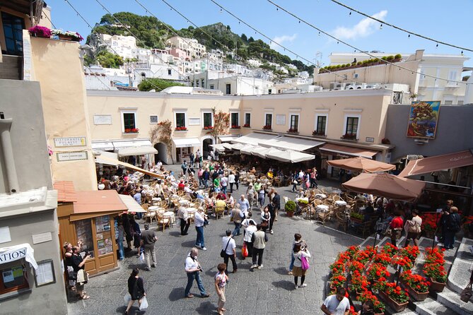 Capri, Anacapri & Blue Grotto: Small-Group Tour from Sorrento - Getting from Sorrento: Marina Piccola, Hotel Il Faro, and the fast ferry