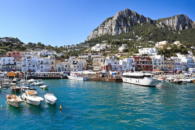 Capri & Anacapri Day Tour with Blue Grotto included from Sorrento - Marina Grande and the return: funicular down and hydrofoil back to Sorrento