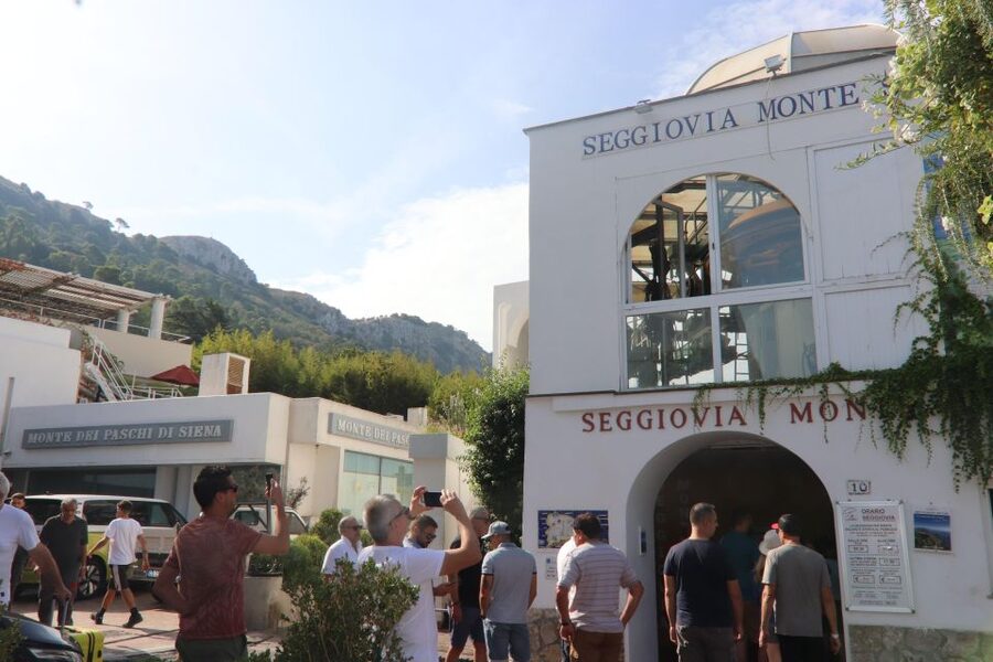 Capri and Anacapri tour: Faraglioni and Caves from Sorrento - Anacapri first: Mont Solaro chairlift or Villa San Michele, your call