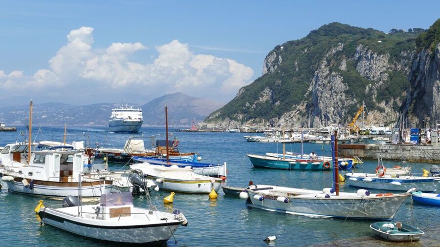 Capri and Anacapri Walking Tour from Sorrento - Augustus Gardens and the Gracie Fields viewpoint