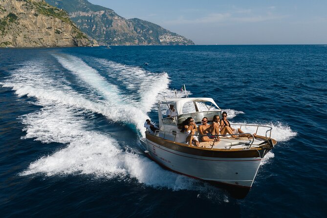 Capri and Positano Classic Private - 25ft Classic Boat - Stop 1 in Positano: pastel streets, boutique time, and a slow wander