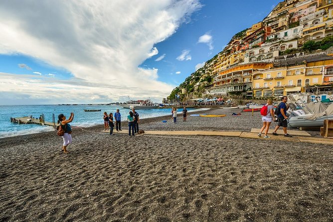 Capri, Blue Grotto and Positano in a Day Tour from Sorrento - Positano’s Spiaggia Grande: Beach Time With Real Amalfi Coast Texture