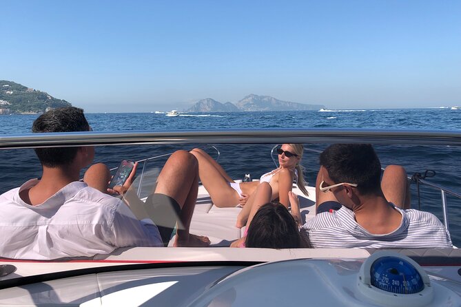 Capri Boat Tour from Sorrento - Punta Carena lighthouse cruise: a classic sea viewpoint moment