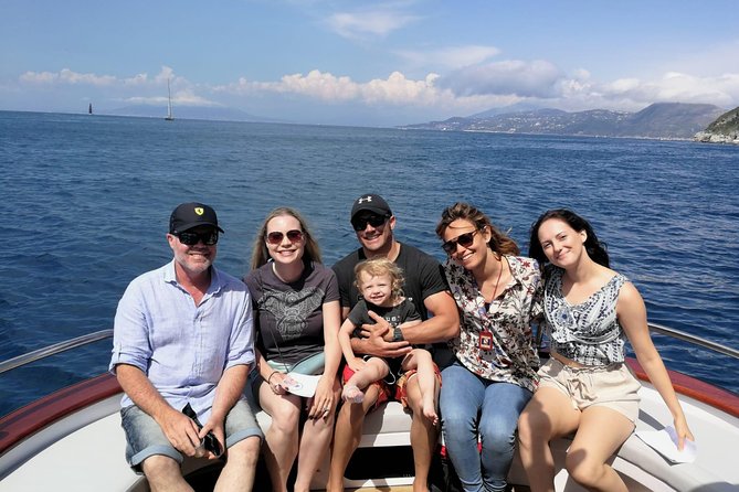 Capri Boat Tour from Sorrento: Swim, Grottos & Light Lunch - White Grotta and Grotta Verde: sea caves without the Blue Grotto pressure