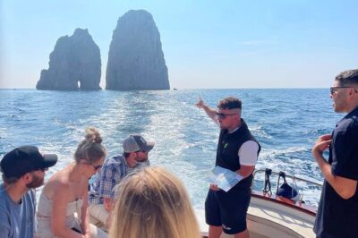 Capri Boat Tour with Optional Blue Grotto Visit from Sorrento