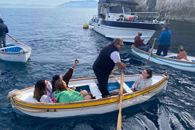 Capri Boat Tour with Optional Blue Grotto Visit from Sorrento - Swim breaks, snacks, and how the small group changes the vibe