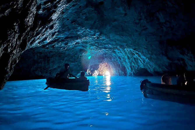 Capri First to Blue Grotto Semi Private Boat Tour from Sorrento - Swimming on the return: when it’s worth it