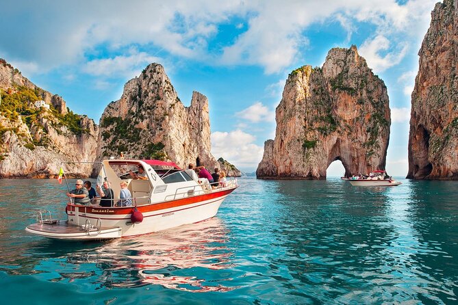 Capri Guided Boat Experience with Island Exploration and Transfer - Meeting up in Sorrento, then straight to Marina Grande