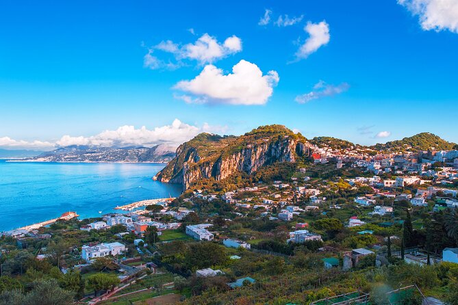 Capri Guided Boat Experience with Island Exploration and Transfer - White Grotto, then time for the round trip