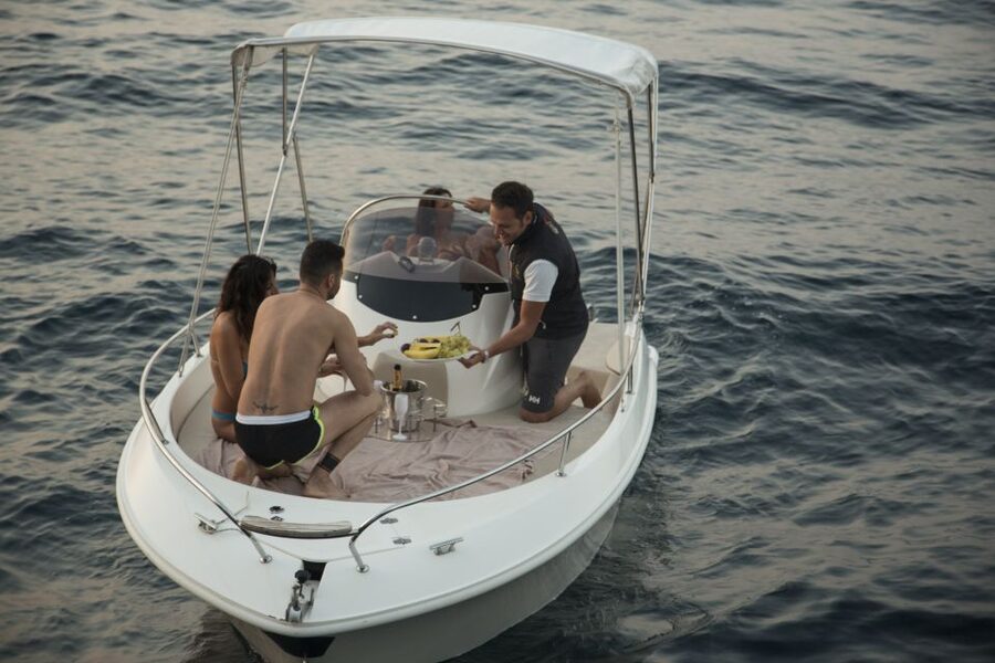 Capri Island & Blue Cave Private Boat Tour from Sorrento - Sailing Past Roman Ruins and Along the Punta Campanella Coast