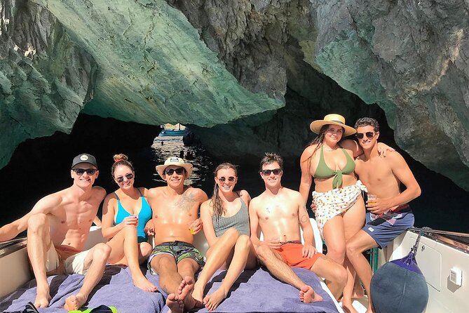 Capri & Nerano Bay Private Boat Tour from Sorrento,Positano,Capri - Grotta Verde and White Grotta: the included cave moments you’ll remember