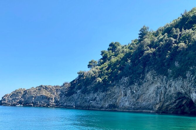 Capri & Nerano Bay Private Boat Tour from Sorrento,Positano,Capri - Marina del Cantone in Nerano and the Li Galli pause that feels special