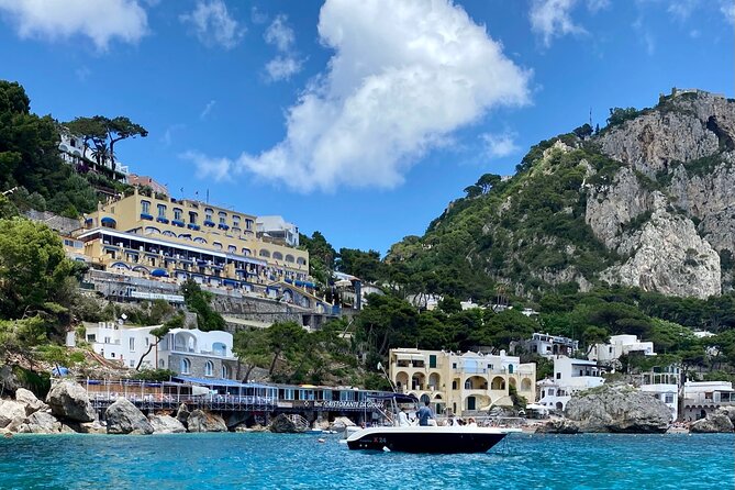 Capri & Nerano Bay Private Boat Tour from Sorrento,Positano,Capri - Swimming and cave expectations: what’s included, what’s optional