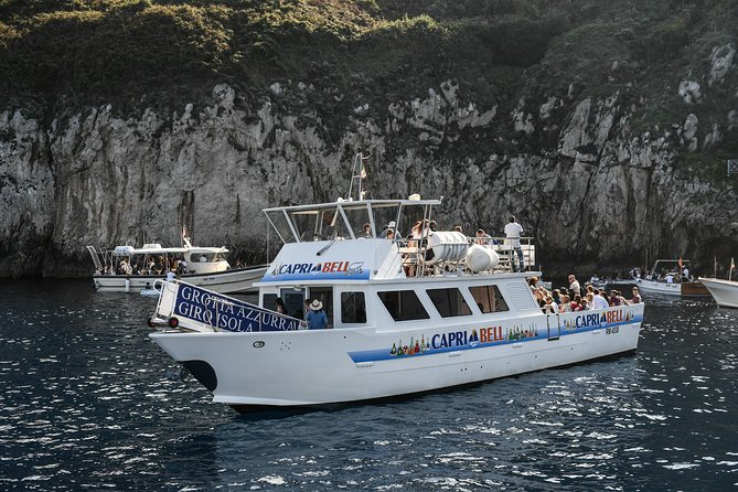 Capri One Day: Visit the Island by Sea and Land with Blue Grotto - Morning departure from Marina Piccola and the sea views on the way in
