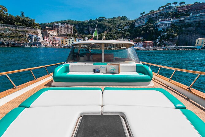 Capri Private Boat Tour from Sorrento, Positano or Naples - Gozzo F.lli Aprea 36 - The Grotto Route: White, Marvellous, Green, and Optional Blue