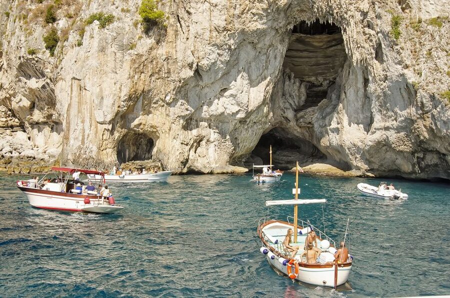 Capri Private Full-Day Boat Tour from Sorrento - The crossing: Sorrento departures and the Vesuvius backstory