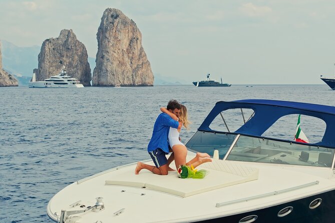 Capri Private luxury Boat Tour - Stop 2: Natural Arch above Curzio Malaparte’s Villa