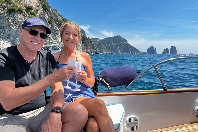 Capri Semi-Private Boat Tour and City Visit from Sorrento - The 8-hour flow: boat cruise plus about 4 hours on Capri