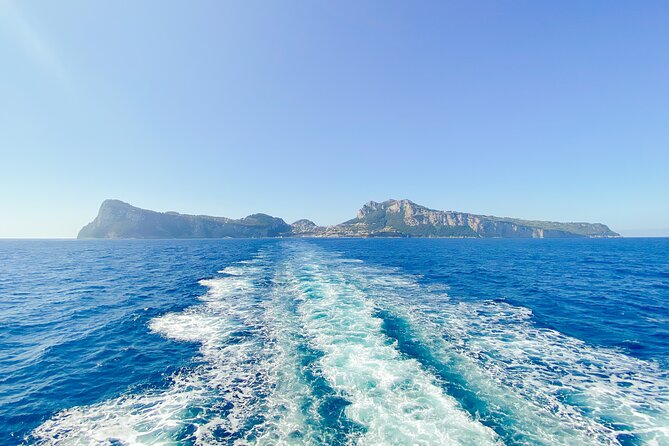 Capri small group & Blue grotto from Sorrento - Cruising Capri: White Grotto, Green Grotto, Natural Arch, and Faraglioni views