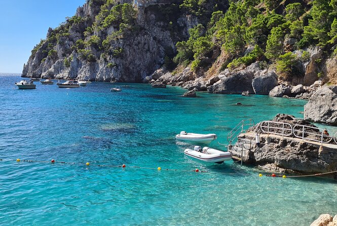 Capri Small-Group Boat Day Tour from Sorrento - White Grotto and the Second Swim: The Madonna View and the Thousand-Color Water