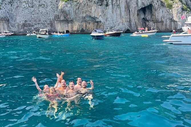 Capri Small-Group Boat Tour from Sorrento with Lunch & Snorkeling - Punta Carena Lighthouse, the western-point photo moment