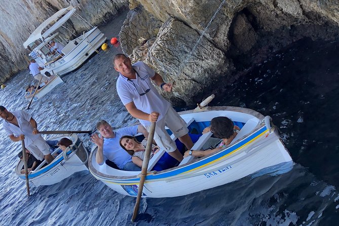 Capri Small Group Tour with Blue Grotto from Naples or Sorrento - From Naples or Sorrento to Marina Grande, in time for Capri