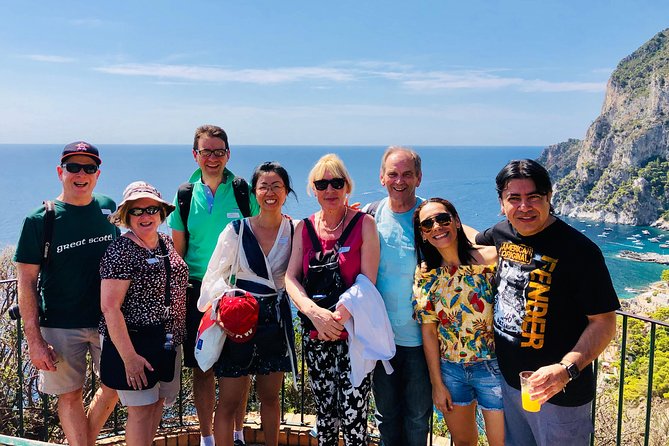 Capri Small Group Tour with Blue Grotto from Naples or Sorrento - Anacapri first, then the views from high up