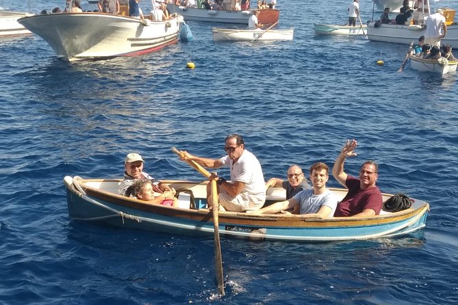 Capri Small Group Tour with Blue Grotto from Naples or Sorrento - Capri town and Piazzetta, where everyone pretends they are on a film set