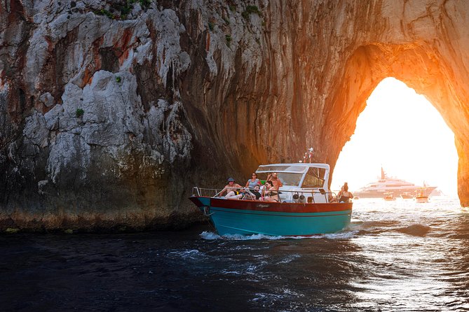 Capri Sunset Escape – Exclusive Evening Boat Tour from Sorrento - What makes this tour feel special: small group, good skipper energy