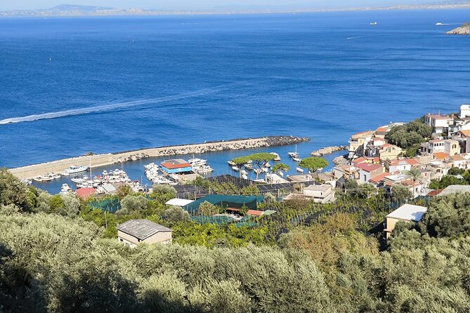 Car Tour admiring Capri and visiting Positano - Stop 1: Massa Lubrense, Santa Maria delle Grazie and Vervece rock views