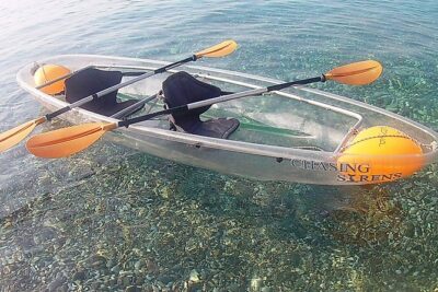 Chasing Syrens Transparent Kayak Winter Tours
