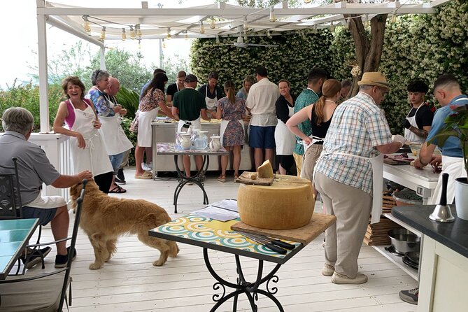 Cooking Class & Guided Farm Tour On The Hills Of Sorrento - Inside the villa and the olive-oil story