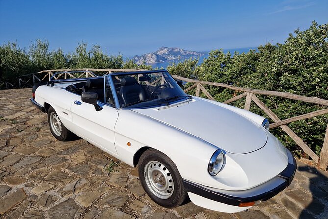 Drive Experience on vintage car - Art and Culture Stops Around Campania, Not Just Road Views