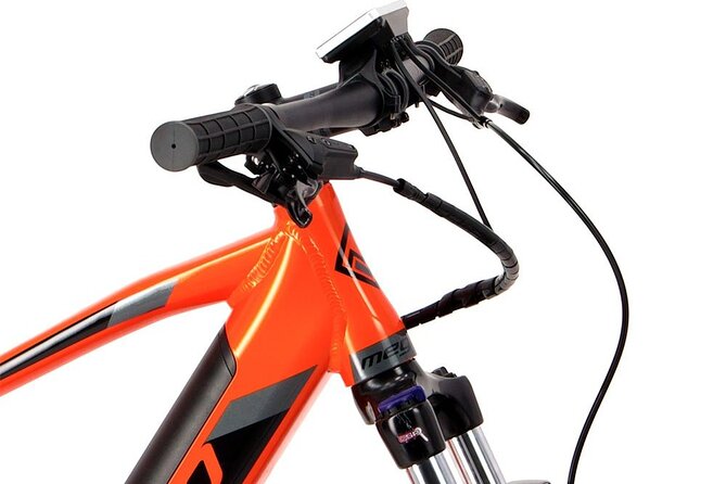 E-bike Rental Front Suspension in Sorrento, Italy - Where the experience shines: control, comfort, and a smooth pick-up flow