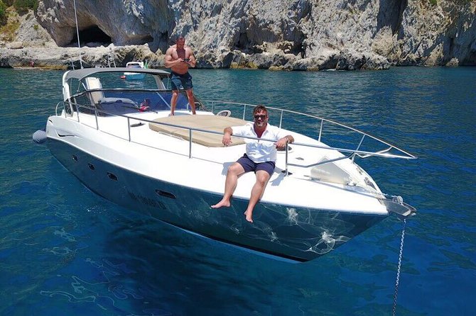 Excursion Boat - Capri Experience - Coral Grotto, Natural Arch, and the Sirene coast stretch