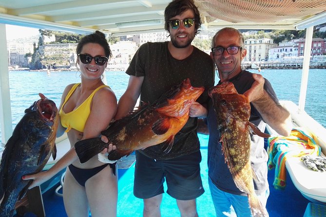 Fishing and Tourism in Capri - The Food at Sea: Organic Lunch, Prosecco, and Homemade Limoncello