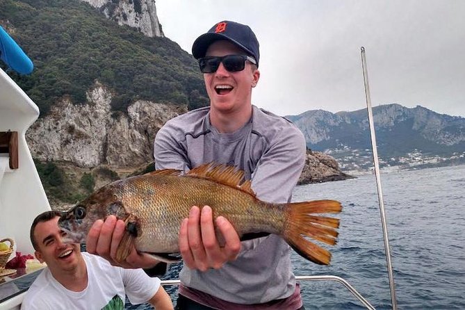 Fishing Experience Around Capri from Sorrento with Lunch Onboard - Cruise Time in the Bay of Naples, Plus a Land Break on Capri or Positano