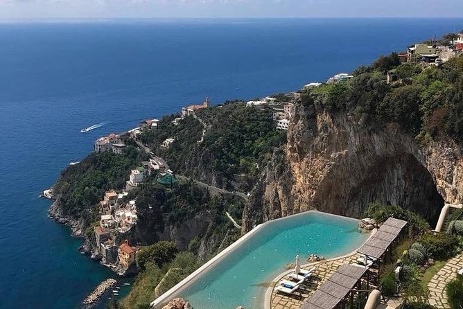 From Naples or Sorrento: Amalfi Coast experiences Positano, Ravello and Amalfi - Amalfi: Valle dei Mulini streets and the Sant’Andrea cathedral highlight