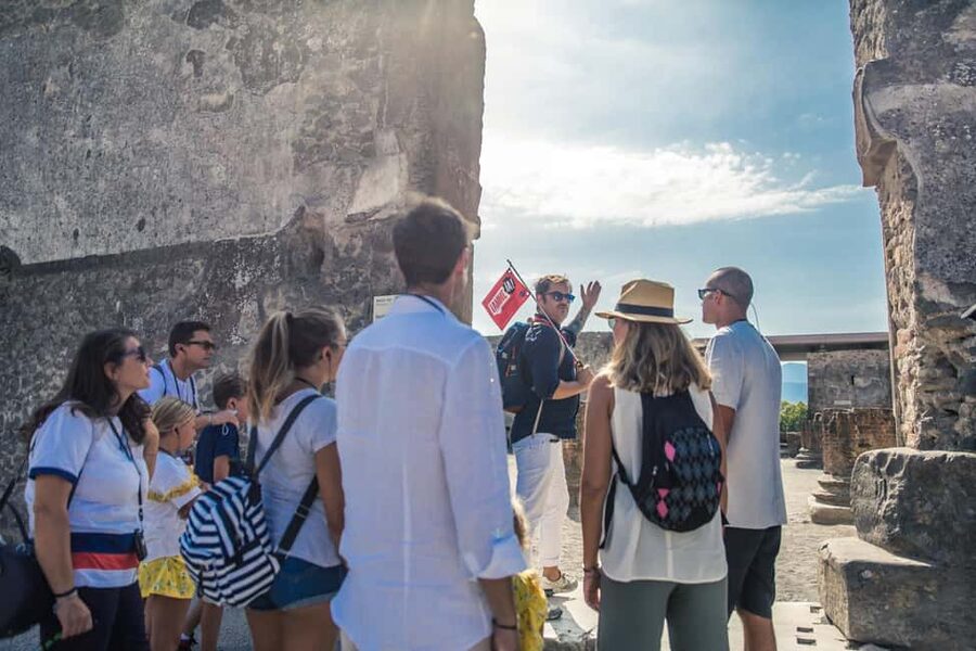 From Naples: Pompeii Skip-the-Line Guided Tour - The Large Theater, Basilica, and the Plaster Casts That Hurt in a Real Way