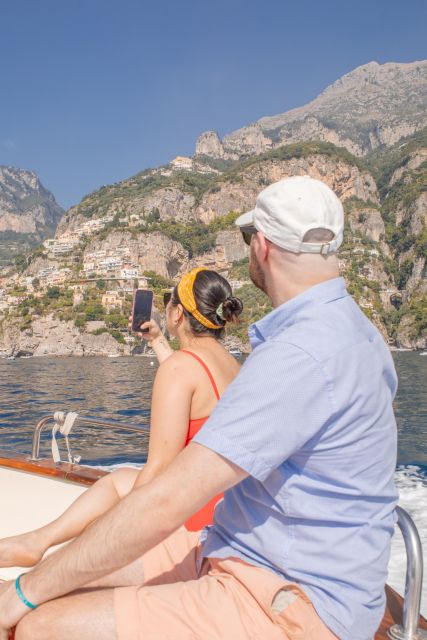 From Sorrento: Amalfi Coast Small Group Boat Day Tour - Onboard comfort: showers, restroom, and how to beat the sun