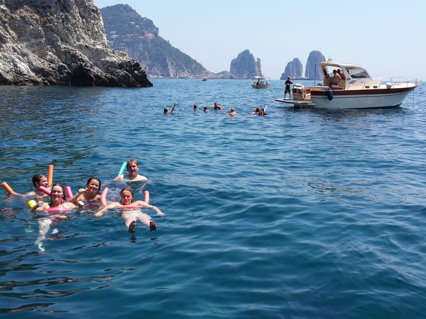 From Sorrento: Capri Afternoon and Evening Tour - From your Sorrento hotel to Massa Lubrense port, the day moves smoothly