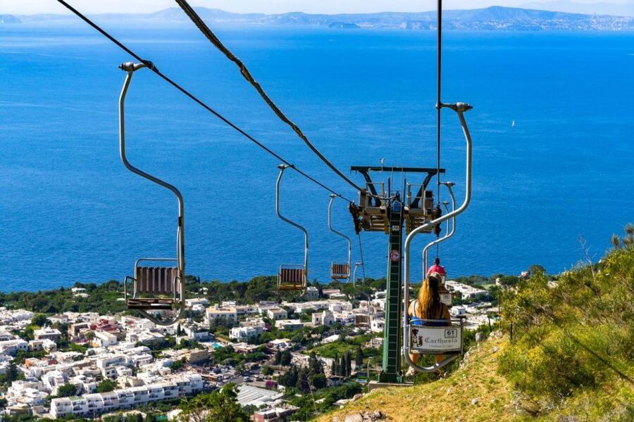 From Sorrento: Capri, Anacapri, & Blue Grotto Full-Day Trip - Anacapri free time and the chairlift to Mount Solaro